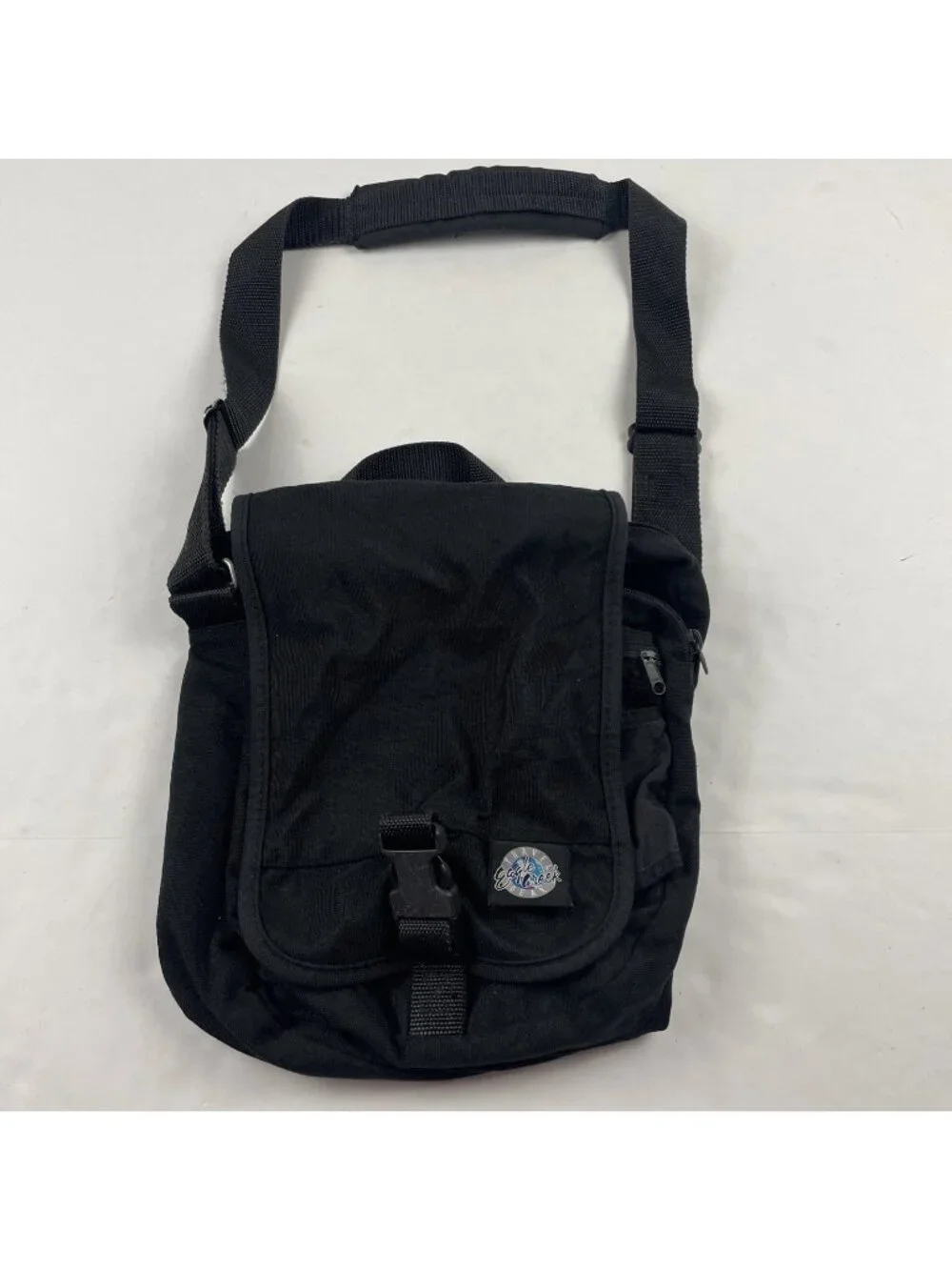 Eagle Creek Travel Gear Black Nylon Organizer Crossbody Shoulder Travel Bag